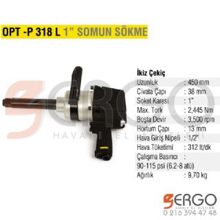 Havalı Somun Sökme OPT- P 318